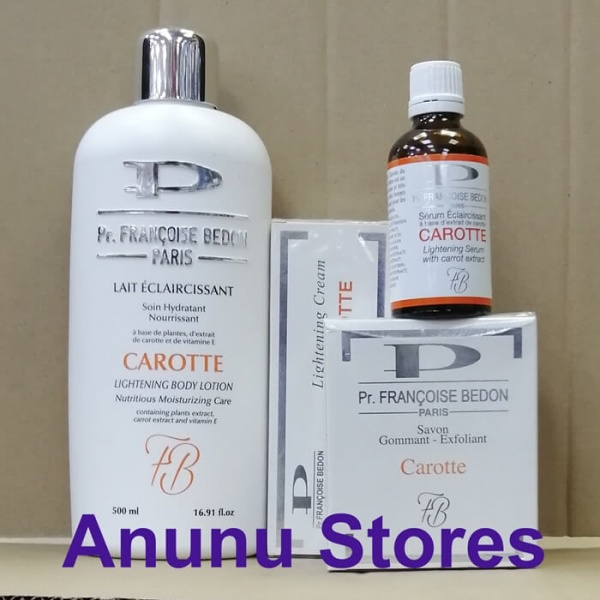 Pr. Francoise Bedon Carrot Body Lightening Products